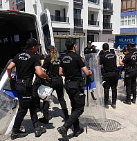 CHP Malatya İl Başkanlığı binasında gerginlik