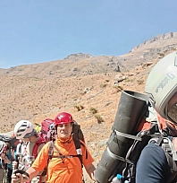 Cilo Dağı'nın zirvesine vefa tırmanışı: Dağcılar, Fikret Yaşar'ı andı
