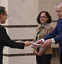 Cumhurbaşkanı Erdoğan, 3 ülkenin büyükelçisini kabul etti