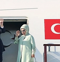 Cumhurbaşkanı Erdoğan Kırgızistan'a gitti