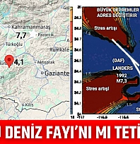 DAF, Ölü Deniz Fayı'nı mı tetikliyor?