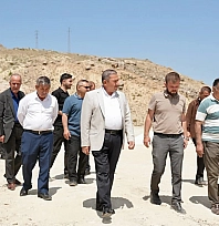 Başkan Bozkurt, devam eden projeleri sahada inceledi