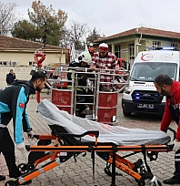Deprem ve yangın tatbikatı gerçekleştirildi