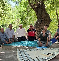 Dicle'de çiftçilere yerinde bilgilendirme