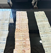 Dilencinin üzerinden 60 bin lira çıktı