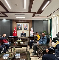 Doğanşehir'de Kaymakam Sungur'a Anlamlı Ziyaret