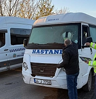 Malatya'da Kış Lastiği Denetimi: 3 Sürücüye Ceza