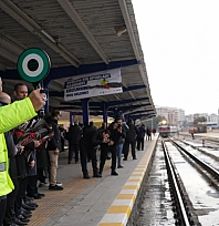 Doğu Ekspresi Erzurum'da mola verdi