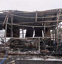 Duba restoranda ikinci yangın