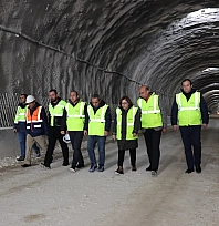 Dülük-OSB Tüneli'nin dörtte biri tamamlandı