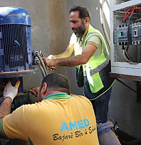 Ekipler kentin nefesi için görev başında