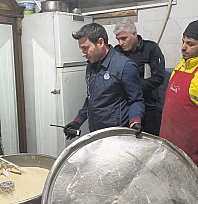 Ekmek fırınında olay yaratacak görüntü!