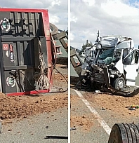 Elazığ-Malatya yolunda kaza: 1 yaralı