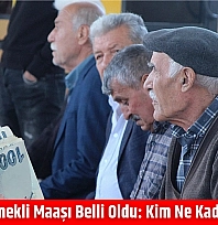 En düşük emekli maaşı belli oldu: Kim ne kadar alacak?