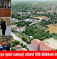 Eski Malatya'ya yeni sanayi sitesi 100 dükkan inşa edilecek!