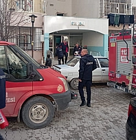 Ev yangını paniğe neden oldu