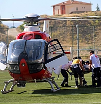 Evinde aniden fenalaşmıştı: 25 yaşındaki genç için Malatya'da ambulans helikopter havalandı!