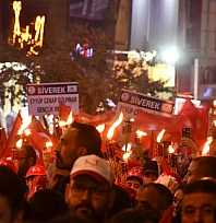 Fener alayı yürüyüşü düzenlendi