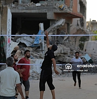 Filistin'deki yıkım Malatya'dan Dünyaya duyuruldu: Yıkılan tesisler, katledilen sporcular…