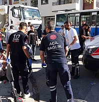 Malatya'da freni boşalan minibüs dehşet saçtı: 2'si çocuk 7 yaralı
