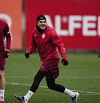 Galatasaray, Trabzonspor maçı hazırlıklarına devam etti