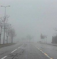 Gaziantep'te 2 gündür yoğun sis etkili oluyor