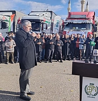 Gazze'ye 6 tır insani yardım malzemesi gönderildi