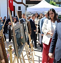 Geleneksel el sanatları projesinde yıl sonu sergisi açıldı