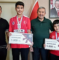 Genç sporculardan büyük başarı!