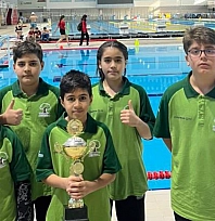 Genç sporcularından çifte şampiyonluk