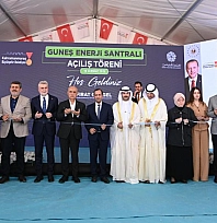 Güneş Enerji Santrali hizmete açıldı