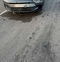 Hafif ticari araç ile motosiklet çarpıştı: 1 yaralı