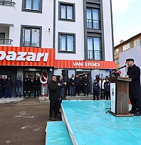 Halk pazarının 10'uncu şubesi açıldı