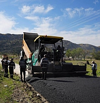 Hani ile Elazığ arasındaki bağlantı yolu yenilendi