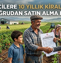 Hazine arazileri yatırımcı ve çiftçilere açılıyor: Yıllık 10 milyon metrekare desteği