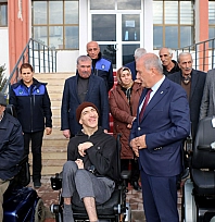 Hekimhan'dan engelliler gününde anlamlı hediye