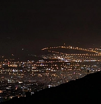 Hilal ay görsel şölen sundu