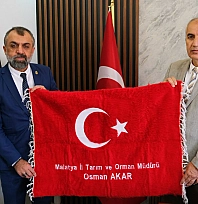 İhsan Akın'dan İl Müdürü Osman Akar'a ziyaret