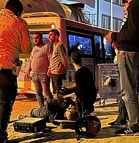 İki motosiklet çarpıştı: 2 yaralı