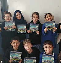 İlkokul öğrencileri, hayallerini kitaba taşıdı
