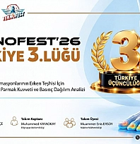 İnönü Üniversitesi öğrencilerinden Türkiye üçüncülüğü