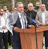 İnönü Üniversitesinde Filistin yürüyüşü!
