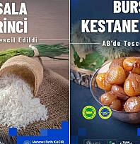 İpsala Pirinci ve Bursa Kestane Şekeri AB'de tescillendi