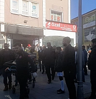 İş hanında bekçi ölü bulundu