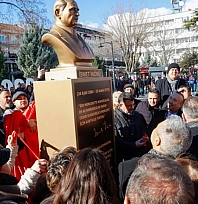 İsmet İnönü büstünün açılışı yapıldı