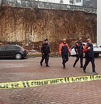 İstinat duvarının çöktüğü anların görüntüsü ortaya çıktı