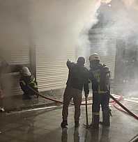 İşyeri yangını korkuttu