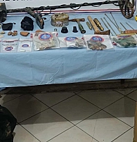 Kaçak kazı yapan 3 şüpheli yakalandı