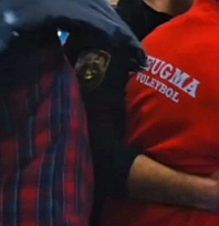 Kadın voleybol maçında kavga kamerada