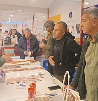 Kahta'da açılan ilk kitap fuarına yoğun ilgi